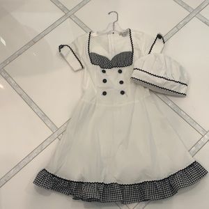 Chef / maid halloween costume - BRAND NEW